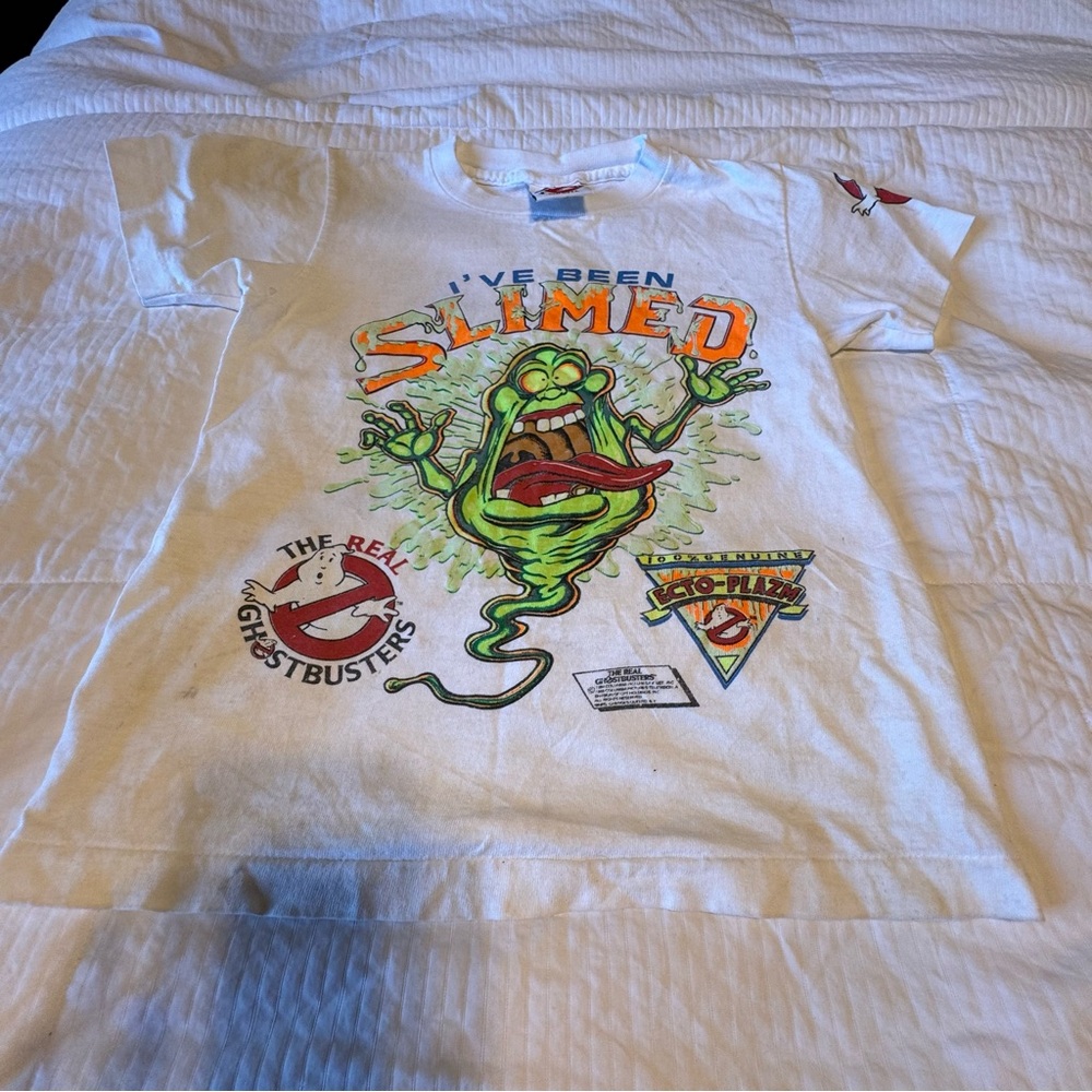 Kids Vintage Ghostbuster Tee Size small